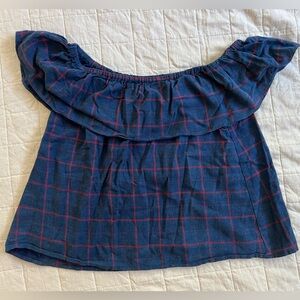 Faherty Off Shoulder Top